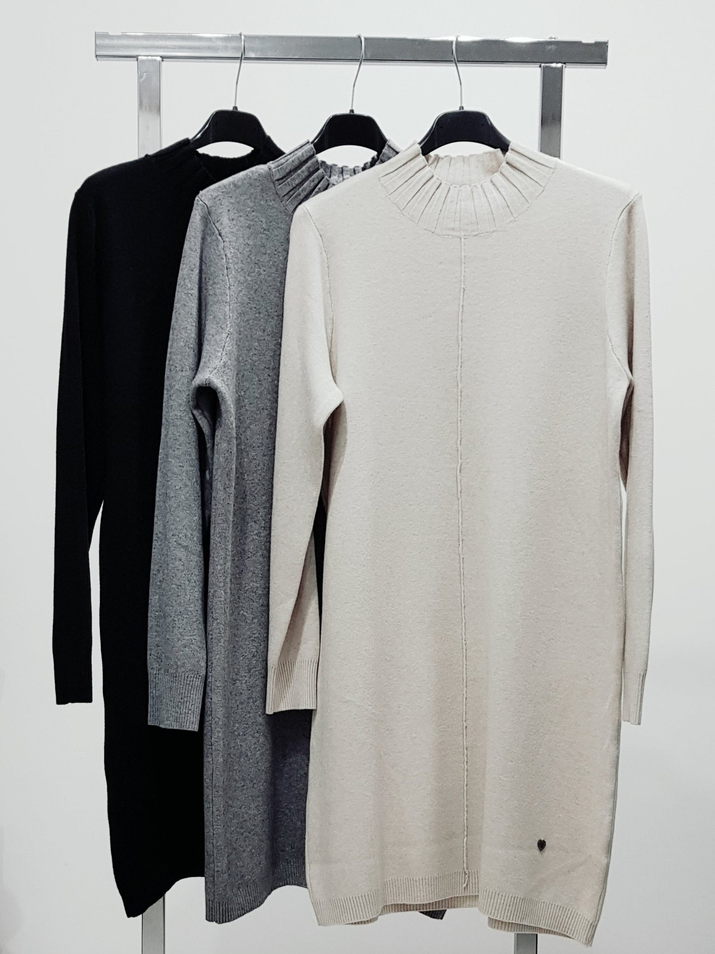 Feinstrick, Long Pullover "Classic Chic"